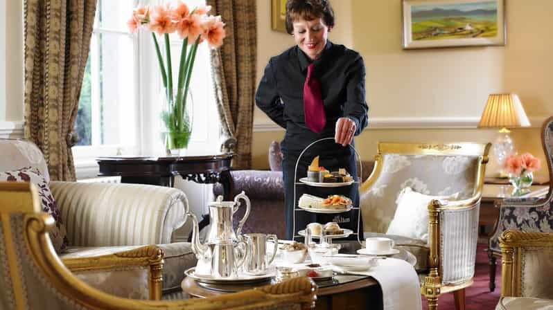 Killarney: Jaunting Car Tour with Afternoon Tea - High Tea at the Great Southern Hotel: scones, sandwiches, and old-world calm