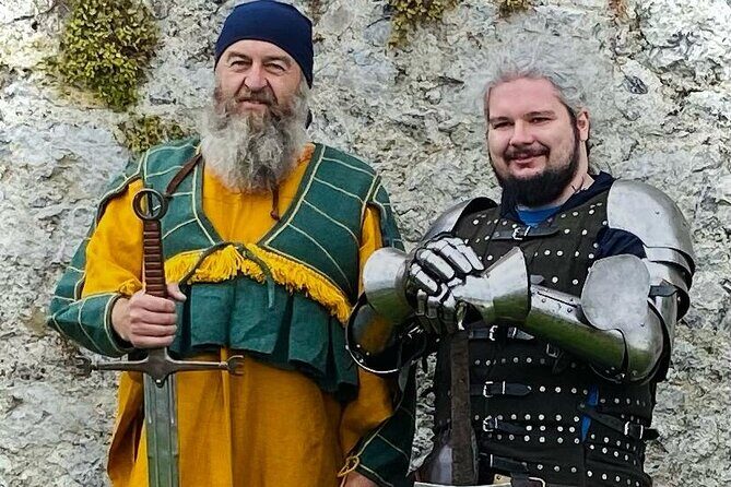 Knight For Hire Tour - Canal Square: the warm-up talk in the castle’s shadow