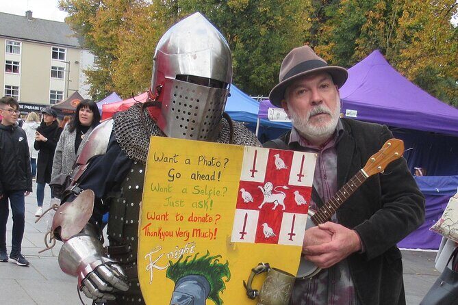 Knight For Hire Tour - Talbot Tower: armor, weapons, and that hands-on feeling
