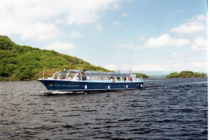 Lakes of Killarney Cruise - Ross Castle from the lake: the view that sets expectations fast