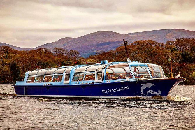 Lily of Killarney Lake Cruise - Ross Castle dock: easy to start, easy to finish
