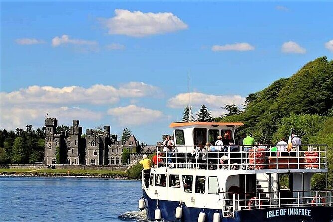 Lough Corrib History and Scenic Lake Cruise from Lisloughrey Pier Tour - The first water stop: Cong area views and the lake’s “big map”