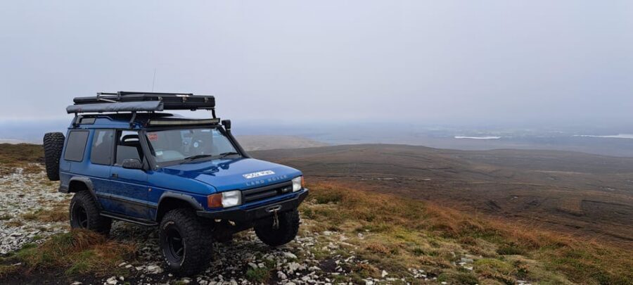 Off Road Tour of Donegal - The First Big Sensory Stop: Empty Beaches and Ancient Bog Lands