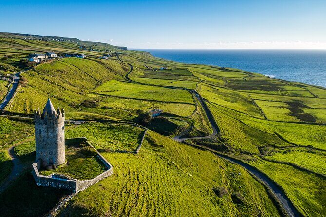 Private Limousine hire Cliffs of Moher Day Tour - Dunguaire Castle and Kinvara photo stop (15 minutes): quick, pretty, and purposeful