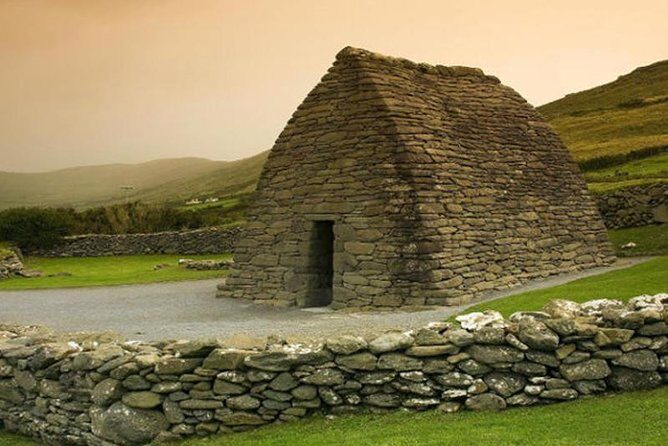 Private Tour: Dingle Peninsula from Kerry. Waterville, Tralee etc - Stop 2: Fahan BeeHive Huts and the early settlement feel