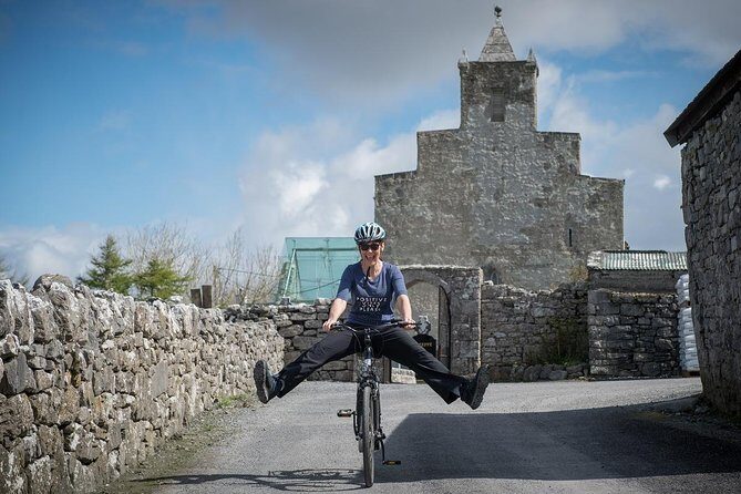 Self Guided Electric Bike Tour of Historical Sites in the Burren Co Clare - Stop 1: Caherconnell Stone Fort (plus the visitor center and sheepdog vibe)