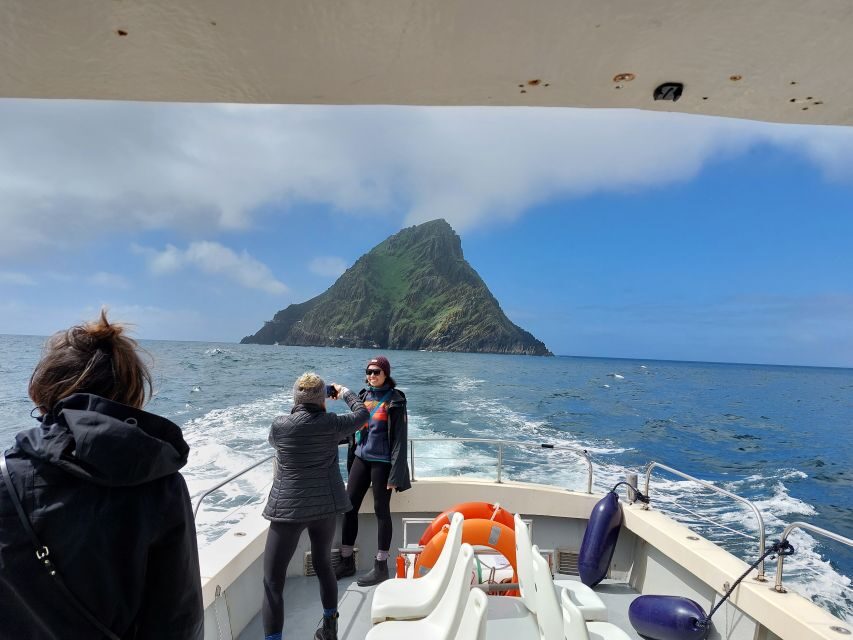 Skellig Michael: Skellig Sightseeing Cruise with AquaTerra - Multilingual audio and live guidance: how to follow the story in your language