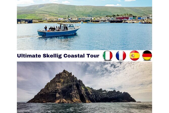 Skellig Michael : Ultimate Skellig Coast Tour with AquaTerra - Small-Group Boat Comfort and AquaTerra’s Headsets
