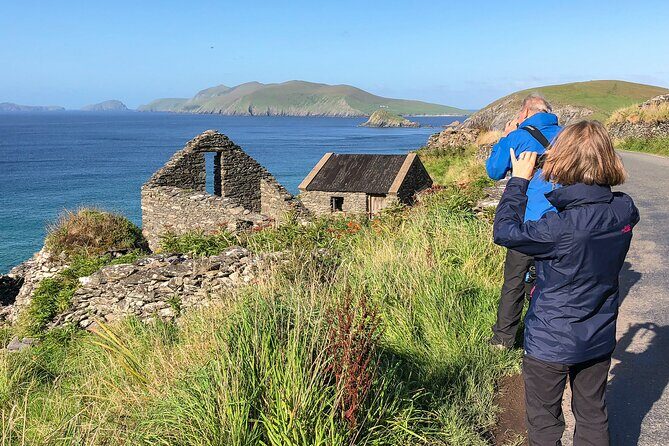 Slea Head Photo & Sightseeing Tour - Stop 4: Dun Chaoin Pier, the Great Blasket Island departure point, and steep-path photos
