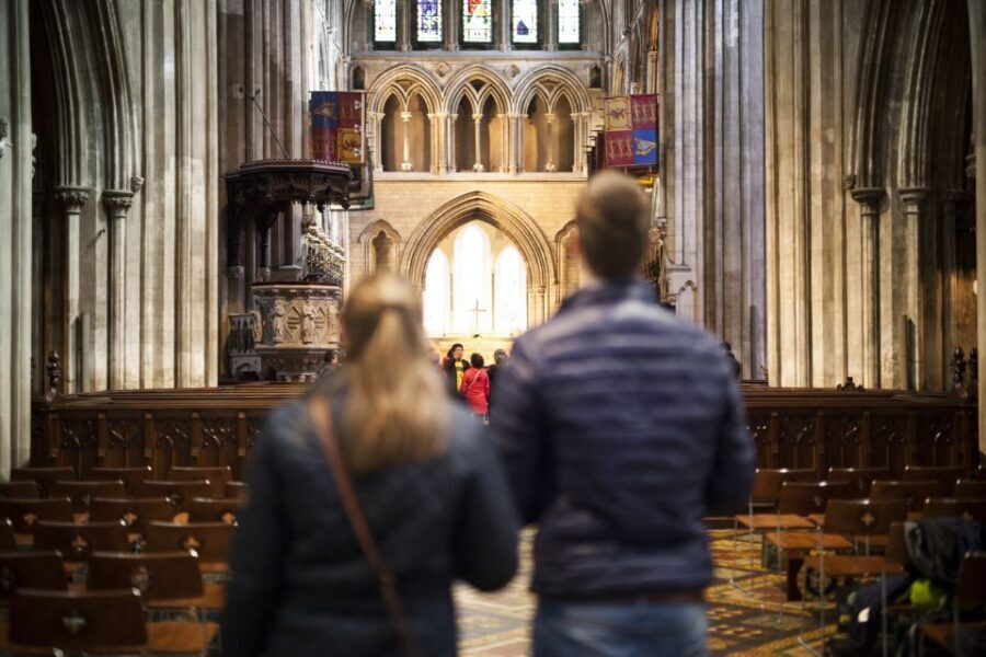 St Patrick's Cathedral: Self-Guided Cathedral Admission - Discovery Space: Touch Screens, Choir Samples, and a Brass Rubbing