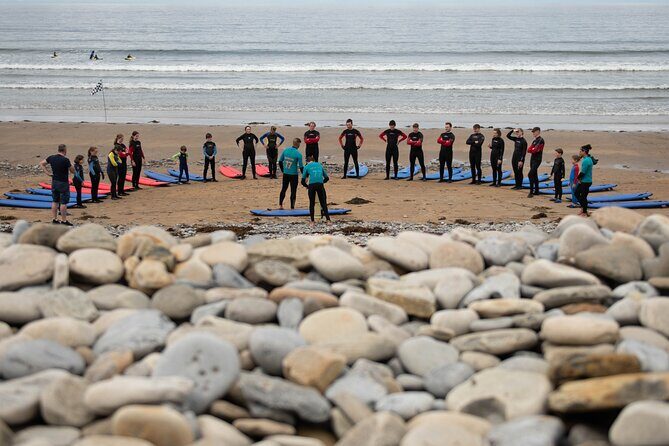 Surf Lesson Experience in Strandhill - Meeting Atlantic Surf School at Strandhill National Surf Centre