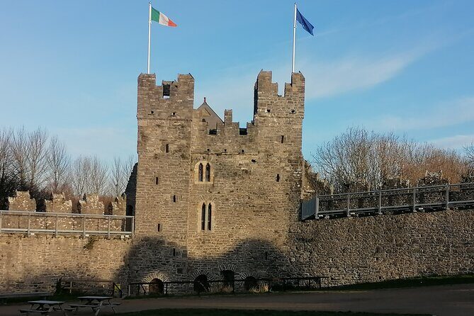 Swords Dublin Ireland Walking Tour Fun Experience - Entering Swords Castle at an Archbishop’s Palace (circa 1200)
