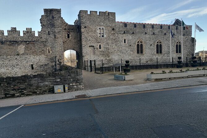 Swords Dublin Ireland Walking Tour Fun Experience - The Round Tower stop and the story of 1014 AD