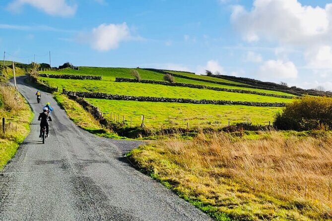 Taste of Connemara Tour by Electric Fat Tyre Bike - Barna stretch: Galway Bay views, Burren hints, and Atlantic weather