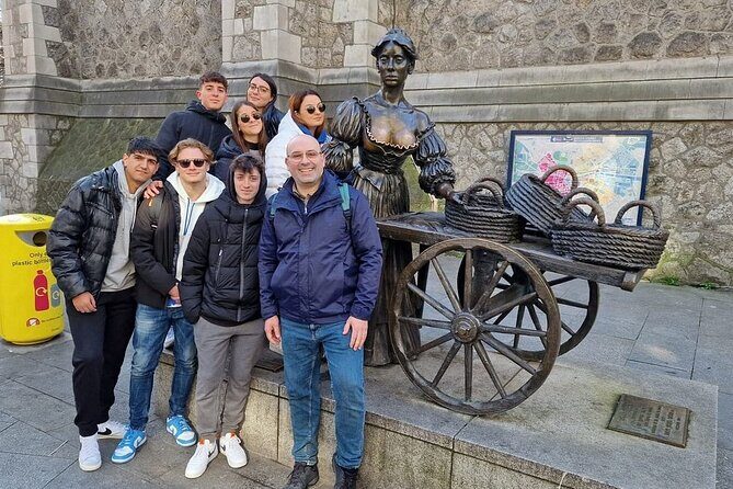 The Dublin Private Walking Tour - The Liffey Crossing and College Green Power Views