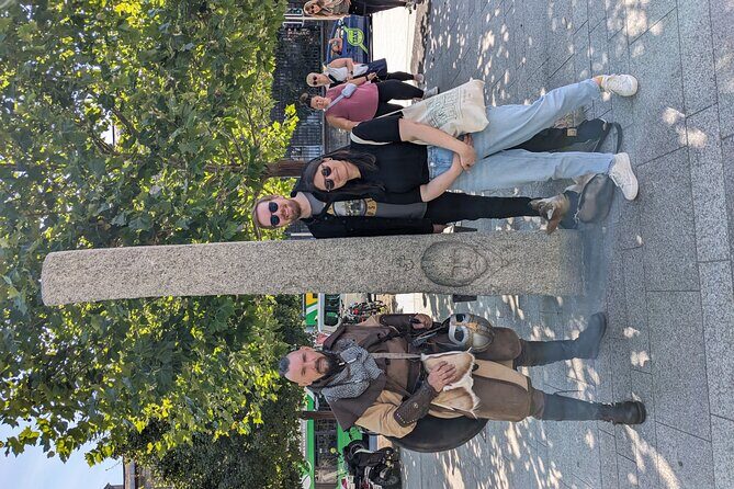 Walking Tour of Dublin’s Viking/Medieval Quarter with a Viking - Replica Weapons and the End-of-Tour Photo Set