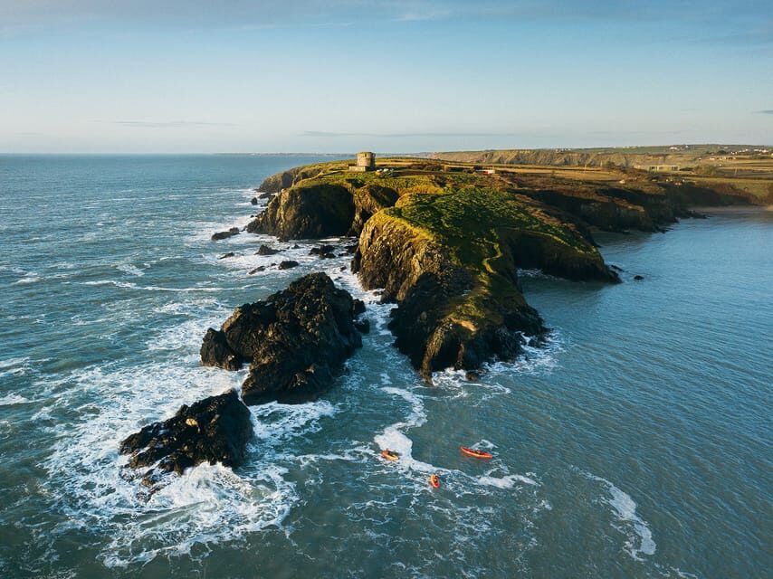 Wexford: Hook Peninsula Sea Cave Kayaking Experience - Entering the sea caves and arches: the main event