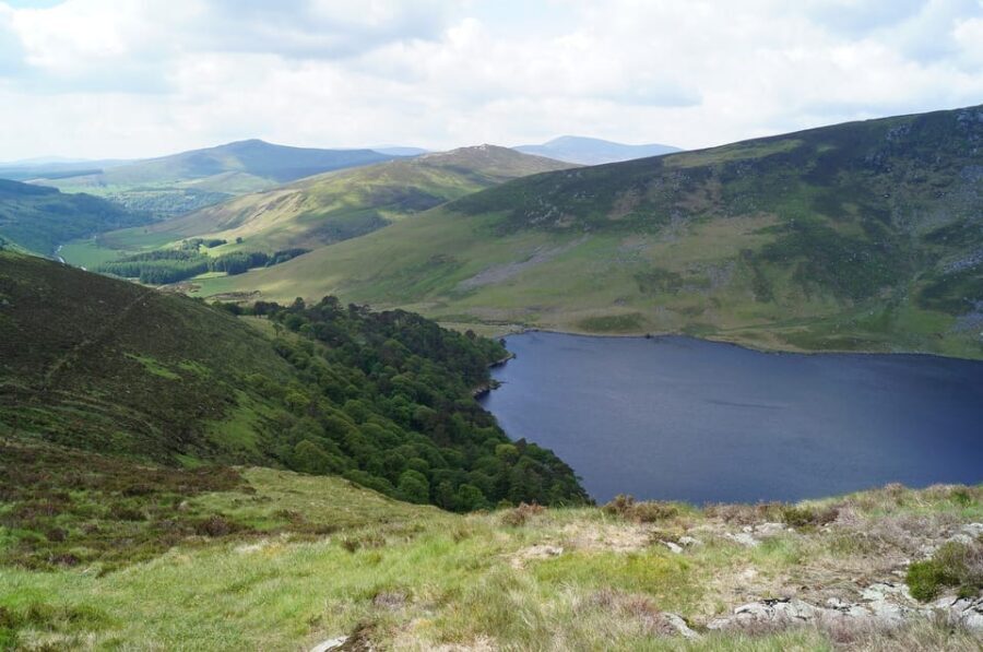 Wicklow Mountains Private Day Tour including Glendalough - The one-hour Glendalough hike: from lower lake to upper lake